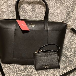 NWT Kate Spade Patrice satchel and coin purse